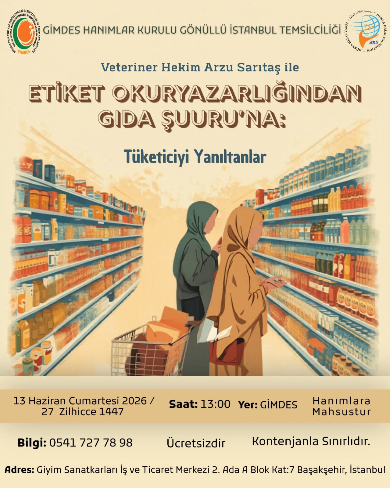 GİMDES faaliyetlerini gösteren bilgilendirme görseli